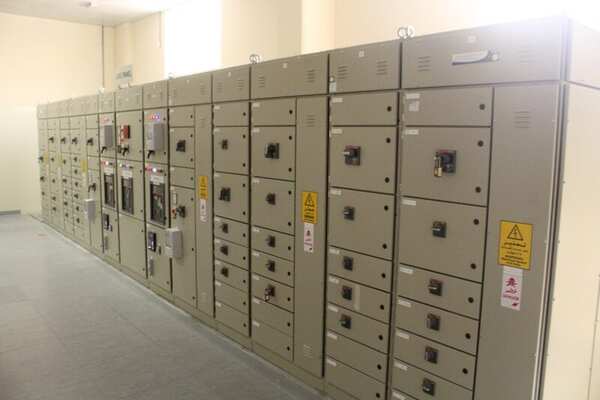 Gas insulated switchgear room